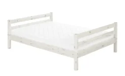 FLEXA Bett 140x200 - weiß - Kiefer Flexa Classic | 150 cm, Kiefer, Weiß
