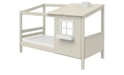 FLEXA Bettgestell Flexa Classic Haus | 90x200 cm, Kiefer, Weiß