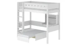 FLEXA Casa Hochbett Flexa White | Weiß | Möbel Höffner