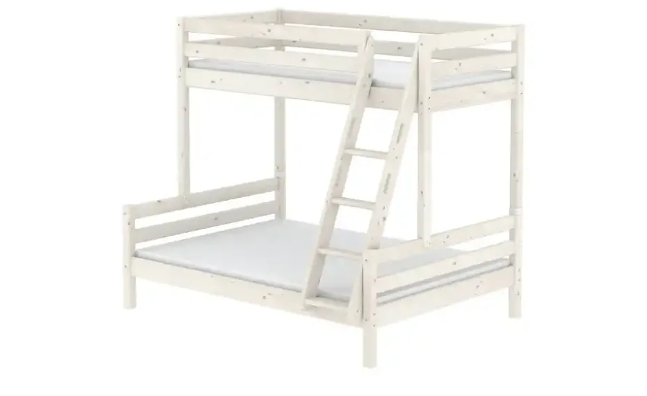 FLEXA Etagen- / Kombibett Flexa Classic | Kiefer, Weiß