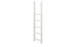 FLEXA Hochbett Flexa Classic | Senkrechte Leiter, Kiefer, Weiß