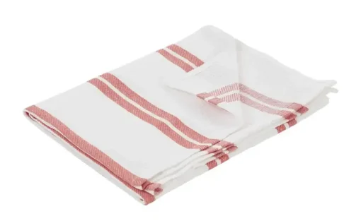 for friends Geschirrtuch-Set Geschirr Pique | Rot, 50 cm