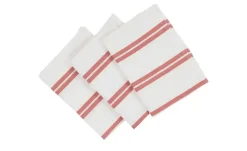 for friends Geschirrtuch-Set Geschirr Pique | Rot, 50 cm