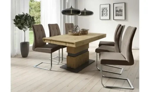 Freischwinger 2er-Set Marlen | Braun | Möbel Höffner