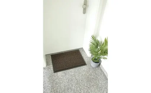 Fußmatte Lines | Braun, 40x60 cm | Möbel Höffner
