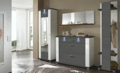 Garderoben Set 4 teilig Titan | Möbel Höffner