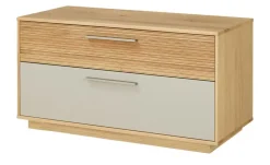 Garderobenbank Longo | Eiche, Taupe | Möbel Höffner