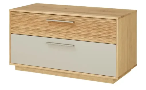 Garderobenbank Longo | Eiche, Taupe | Möbel Höffner