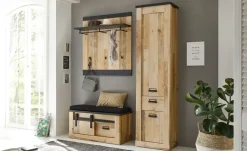 Garderobenbank Sintra | holzfarben, antik | Höffner