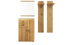 Garderobenkombination 4 teilig Woodland | Wildeiche