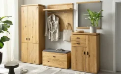 Garderobenkombination 5 teilig Woodland | Wildeiche