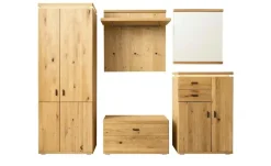 Garderobenkombination 5 teilig Woodland | Wildeiche
