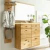 Garderobenkombination 3 teilig Woodland | Wildeiche