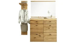 Garderobenkombination 3 teilig Woodland | Wildeiche