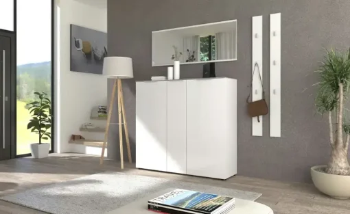 Garderobenpaneel 2er Set Vitreo Neo | Möbel Höffner