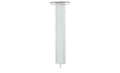 Garderobenpaneel Juno | Weiß, Aluminiumgrau | Höffner