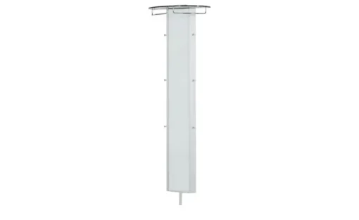 Garderobenpaneel Juno | Weiß, Aluminiumgrau | Höffner