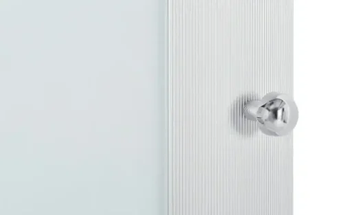 Garderobenpaneel Juno | Weiß, Aluminiumgrau | Höffner