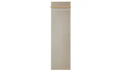 Garderobenpaneel Longo | Eiche bianco, Taupe | Höffner