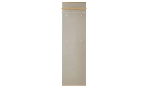Garderobenpaneel Longo | Eiche bianco, Taupe | Höffner