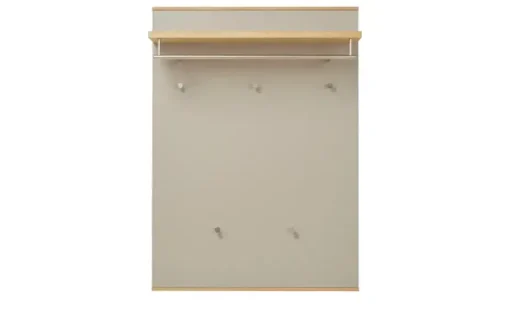 Garderobenpaneel Longo | Eiche bianco, Taupe | Höffner