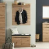 Garderobenpaneel Turino Neo | Asteiche (Nachbildung)