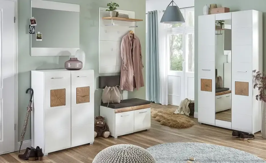 Garderobenschrank Cortina | Weiß | Möbel Höffner