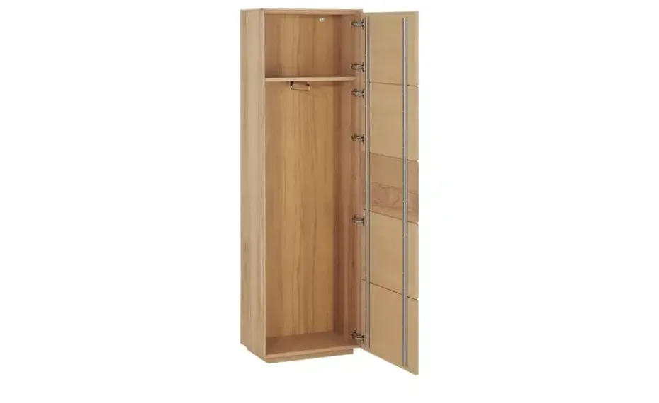Garderobenschrank Novum | Kernbuche, Weiß | Höffner