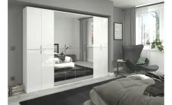 Garderobenschrank Projekt X | Weiß, hochglanz | Höffner
