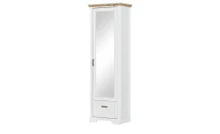 Garderobenschrank Varese | Pinie (Nachbildung), Weiß, Asteiche (Nachbildung)