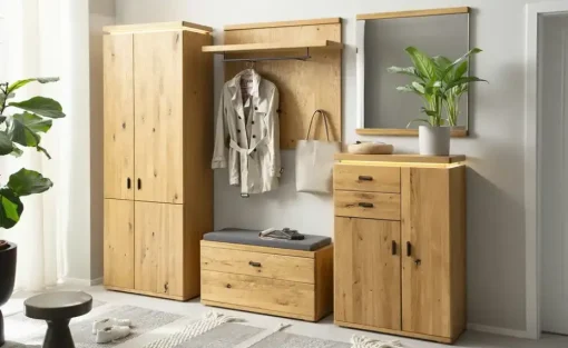 Garderobenschrank Woodland | Wildeiche | Möbel Höffner