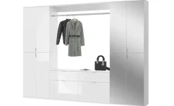 Garderoben-Set Projekt X | Weiß, hochglanz | Höffner