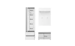 Garderoben-Set Torino | Möbel Höffner