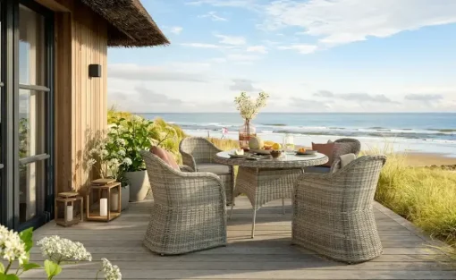 Gartentisch rund Amrum | Möbel Höffner