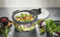 Gefu Salatschleuder ROTARE | Salatschleuder inklusive Frischhaltedeckel
