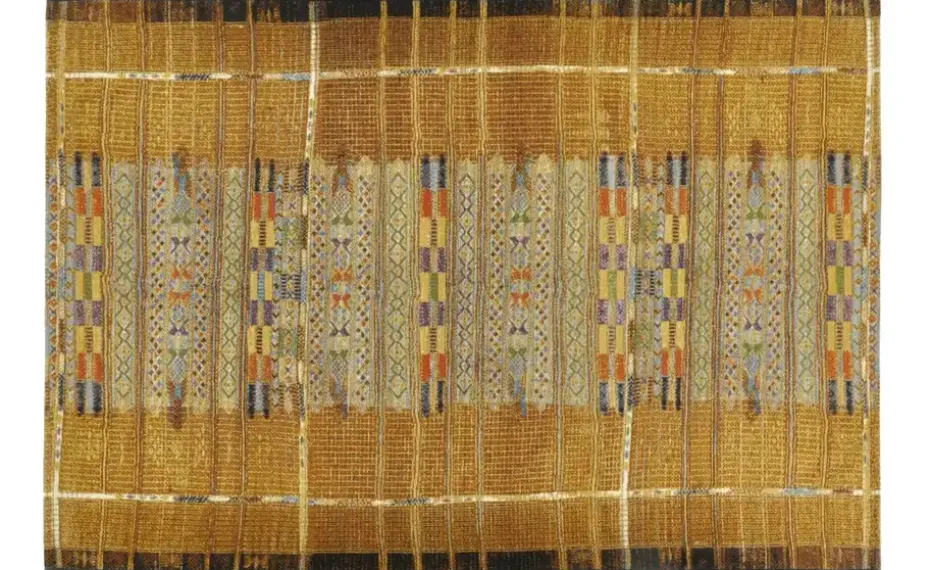 Gino Falcone In-und Outdoor-Teppich Aurora | Goldfarben, 60x100 cm