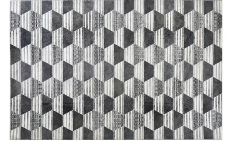 Gino Falcone Vintageteppich Serena | Grau, 80 cm