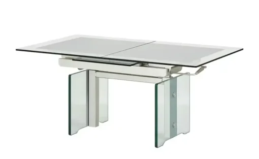 Glas-Couchtisch  ausziehbar und höhenverstellbar Villingen