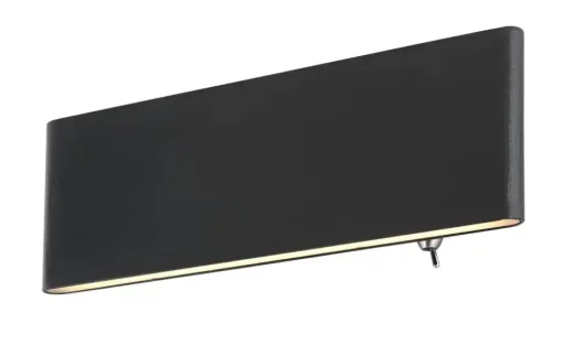 Globo Lighting Wandleuchte | 22,5 cm, Weiß, Schwarz