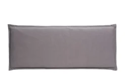 GO-DE Gartenmöbel-Auflage High Tea Stone | Zweisitzer-Bankauflage, Steingrau