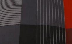 GO-DE Gartenmöbel-Auflage Indian Summer | Rot, Grau, Mittellehnerauflage