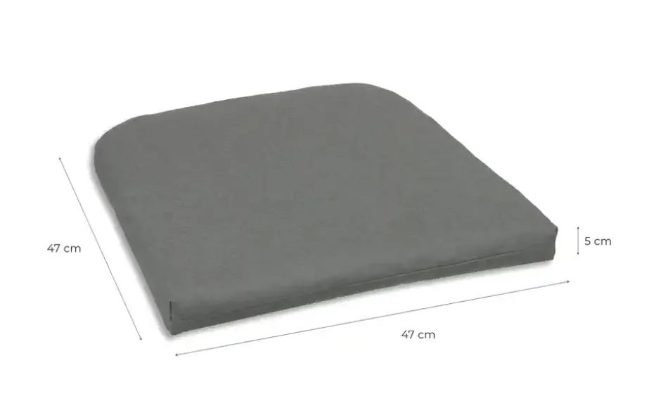 GO-DE Sitzkissen Selina | Steingrau | Möbel Höffner