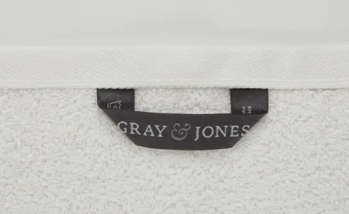 Gray & Jones Duschtuch | Weiß, Blau | Möbel Höffner