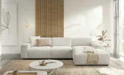 Gray & Jones Ecksofa Baltic Breeze | Weiß, rechts