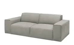 Gray & Jones Einzelsofa im Trendstoff Baltic Breeze | Silbergrau, 2