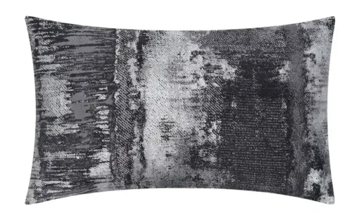 Gray & Jones Kissen Tierra Fuego | Grau, silberfarben