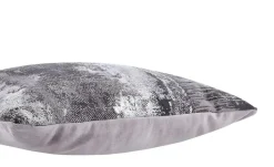 Gray & Jones Kissen Tierra Fuego | Grau, silberfarben