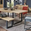 Gray & Jones Kufen-Esstisch  ausziehbar Black Coast One