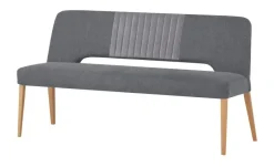 Gray & Jones Polsterbank mit Bezugskombi Ansgar | Buche, lackiert, Anthrazit