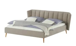 Gray & Jones Polsterbettgestell Baltic Breeze | Taupe, 160 cm